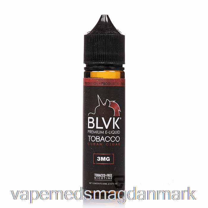 Engangs Vape Danmark Cubansk Cigar - Blvk - 60ml 3mg